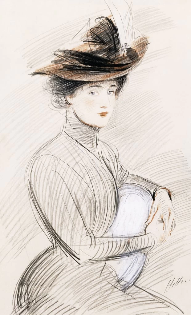 Una signora elegante